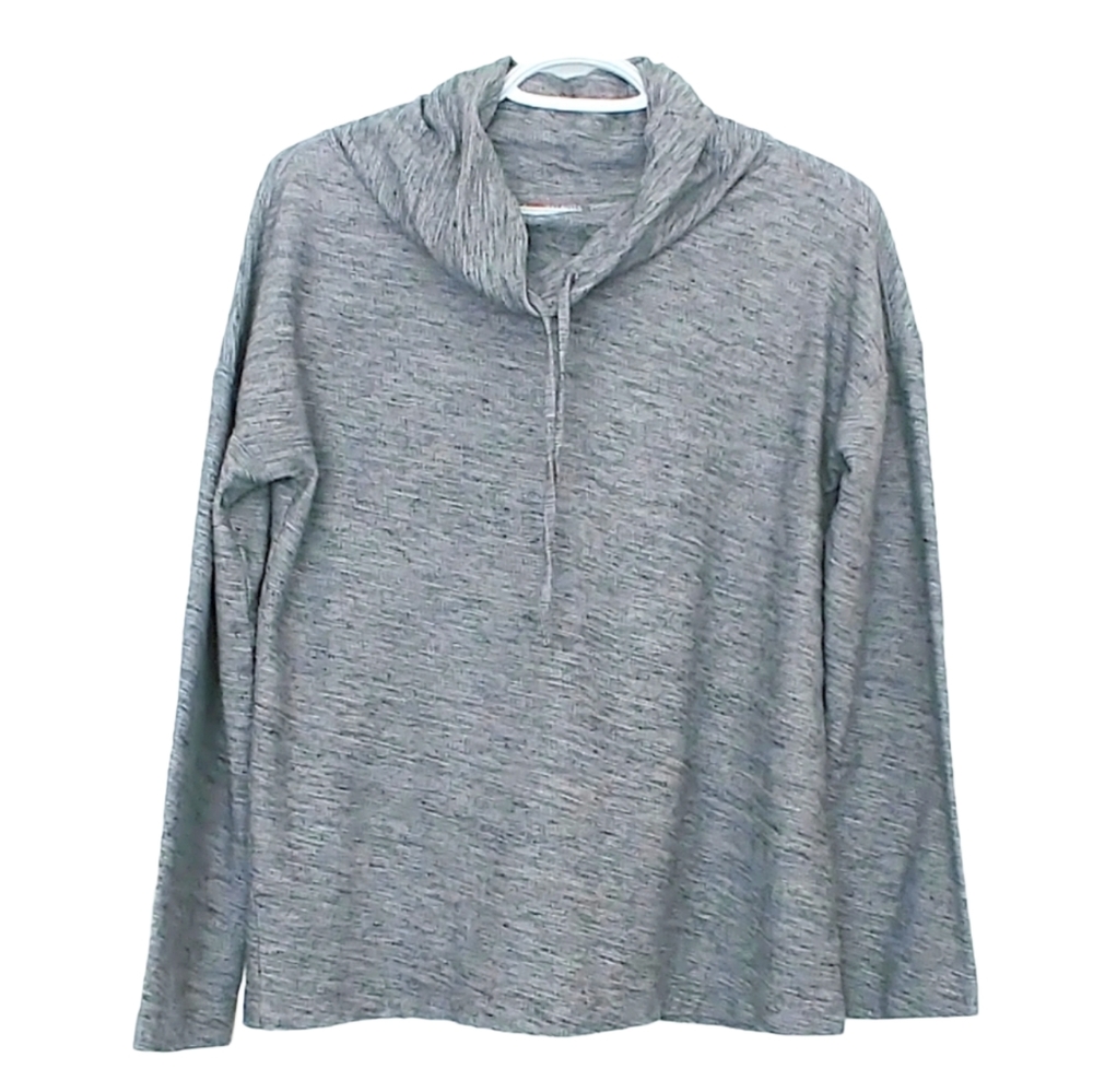 T by Talbots Lightweight Grey Pullover Top Sz Sm
